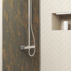 Panneau mural pour salle de bains - finition pierre naturel venus - 90x210 cm - stone'it Aurlane - FAC801