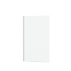 Pare-baignoire rabattable 70x120cm - profilé blanc mat - verre trempé 4mm - elementary Aurlane - FAC924