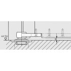 Faux pivot crapaudine 7471K DORMA - 45070001 
