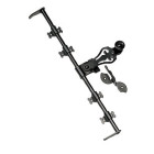 Tringle rainurée pleine Provence 1.5m TORBEL Noir - 07PN154