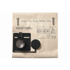 Sac filtre FESTOOL FIS-CT 55 - 5 pièces - 452973
