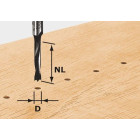 Fraise pour tourillons HW avec queue de 8mm FESTOOL HW S8 D8/30 Z - 491068