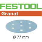 Abrasifs FESTOOL STF D77/6 P80 GR - Boite de 50 - 497405