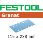 Abrasifs FESTOOL STF 115X228 P60 GR - Boite de 50 - 498945