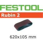 Boite de 10 Bandes abrasives 620 x 105 RU2 FESTOOL - P100 - 499152
