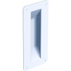 Poignée cuvette tôle emboutie 1290 MANTION SA - H.200 mm - Larg.90 mm - 1290 