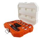 Coffret serrage tournevis porte-embouts, 41 pièces, fidex-800001