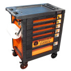 Servante d’atelier vide avec 3 accessoires, fidex-810601