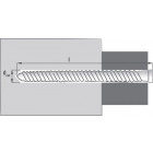 Boîte 50 vis fixation directe rx 7.5x120 mm scell-it - tête ronde fine - 6 pans creux - rx120
