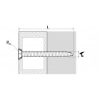 Vis béton tête fraisée 7.5 x 132 mm scell it boîte de 100 - bts75132f