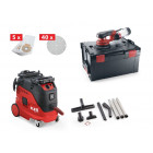 Kit ponceuse ore 3-150 ec + aspirateur vce 33 l ac set flex - 920289