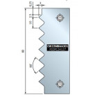Plaquette 80x29x3 - F03FC24127 -CW22MBAA301