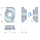 Segment avec angle de cisaillement positif 18x26x8,5 - F03FH03009 -IG22MDAE305