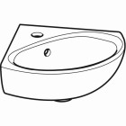 Lave-mains d'angle Bastia GEBERIT - 501.611.00.1