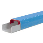 Goulotte Optimal - 80 x 60 mm - Longueur : 2 m Goulotte Optimal - 80 x 60 mm - Longueur : 2 m