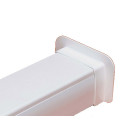 Demi rosette murale Super Optimal - 110 x 75 mm