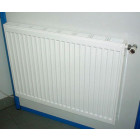 Radiateur panneau acier ELITE COMPACT 2 lames + 1 rangée d ailettes (21) - H: 600 mm - L: 1400 mm - 1883 W