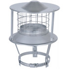 Chapeau Statiflex - N 3 - Flexible Ø int. 140 - ext. 146 - INOX