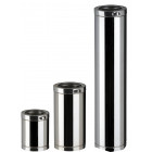 Elément droit Therminox TI pour l extérieur des bâtiments - Diamètre 80/130 - Lg 45 cm