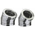 Coude Therminox TI - Diamètre 80/130 - 45