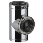 Té isolé Therminox TI - Diamètre 80/130 - 90