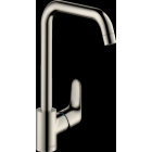 Mitigeur de cuisine HANSGROHE Focus M41 , 1 jet aspect acier inox - 73882800