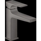 Mitigeur de lavabo HANSGROHE Metropol  poignée manette, bonde Push-Open noir chromé brossé - 32507340