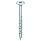 Vis HECO-Topix-Plus - Ø5x35mm - Tête Fraisée à poches de fraisage - Filetage Partiel - PZ2 - Boite de 500 - 60855