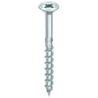 Vis HECO-Topix-Plus - Ø5x80mm - Tête Fraisée à poches de fraisage - Filetage Total variable - T20 - Boite de 200 - 62044