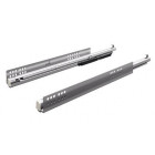 Coulisse HETTICH QUADRO V6+ 520mm - Push 2 open - 50KG 19mm droite - 9125208