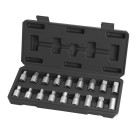 Coffret 18 embouts vidange 3/8" crv - hu 2002 - clas equipements