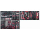 Assortiment d'outils Completo EVA 1/4"+ 3/8"+ 1/2" KRAFTWERK 273 pièces - 105.524.000