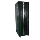 Baie de brassage b4 19" montée noir - 27u - 600x800 - 400 kg