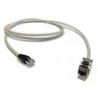 Liaison  rj45 mâle/femelle préconnectée cat.6 f/utp 50m