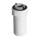 Conduit 60/100 pptl/pvc rolux condensation - ø60/100 longueur 2000 mm