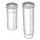 Conduit de fumée PPTL Ø 125 CHEMILUX - Longueur : 1000 mm