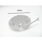 Tube led t9 12w 220v 120 plaque circulaire plafond ø125 - couleur eclairage au choix