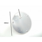 Tube led t9 24w 220v 120 plaque circulaire plafond ø180 - couleur eclairage au choix