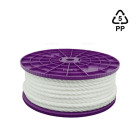 Cordage en polypropylène VISO - blanc - Ø10 mm - vendu au mètre - CBL105