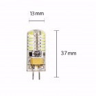 Ampoule led g4 smd2835 3w 12v 360 48led - couleur eclairage au choix