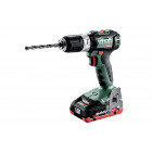 Perceuse à percussion metabo - sb 18v - l bl 2 x 4,0 ah li-hd, asc 55, coffret - 602331800