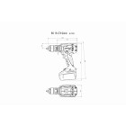 Perceuse visseuse METABO - BS 18V - LTX Q I 2 x 4,0 Ah Li-Power, ASC 55, coffret - 602193500
