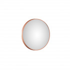 Miroir salle de bain circulaire 60cm de diametre - finition cuivre - ring brassy 60 Aurlane - MIR033