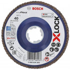 Disque x-lock lamelle plat best metal bosch ø125 grain 40 - 2608619209