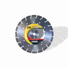 Disque diamant mixte DIAM Ø230mm / 22.23 mm flasque acier monté - DSLMAXX230/22FDA