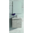 Ensemble meuble STREET pack 50 - 2 portes - Meuble coloris : Gris anthracite