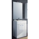 Ensemble Meuble MOTRIL 600 - Meuble coloris : Blanc Brillant
