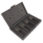 Coffret 4 douilles 1/2" 6 pans cr-mo démonte têtes injecteurs diesel - om 0071 - clas equipements
