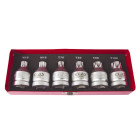 Coffret douilles embouts pl 3/4" xzn 6-18 torx t70-t100 (6 pcs) - om 2332 - clas equipements