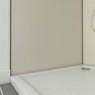 Pack panneaux muraux wall'it ivoire - 90x90x210cm + 2 profilés de finition noir mat + 1 profilé d'angle noir mat Aurlane - PACP255